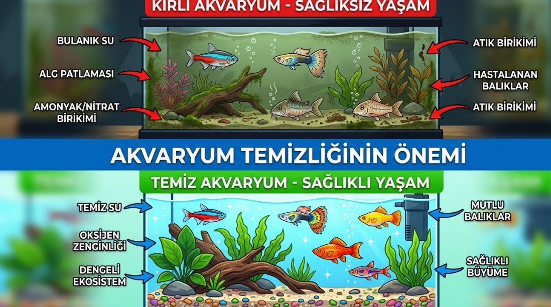 Akvaryum Temizliğinin Önemi