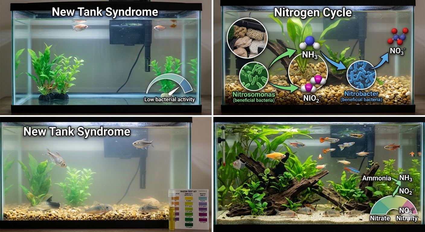 Yeni Akvaryum Sendromu ve Azot Döngüsü