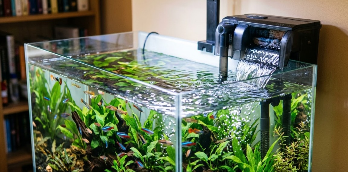 akvaryumda filtrenin önemi