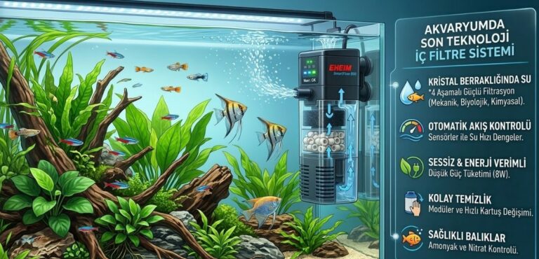 akvaryumda iç filtre ne işe yarar
