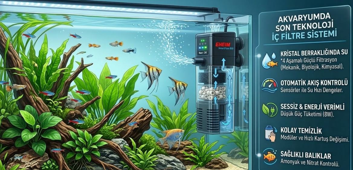 akvaryumda iç filtre ne işe yarar