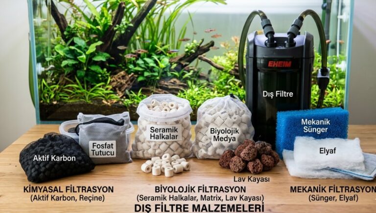 dış filtre malzemeleri
