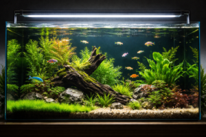 akvaryumda aydınlatma